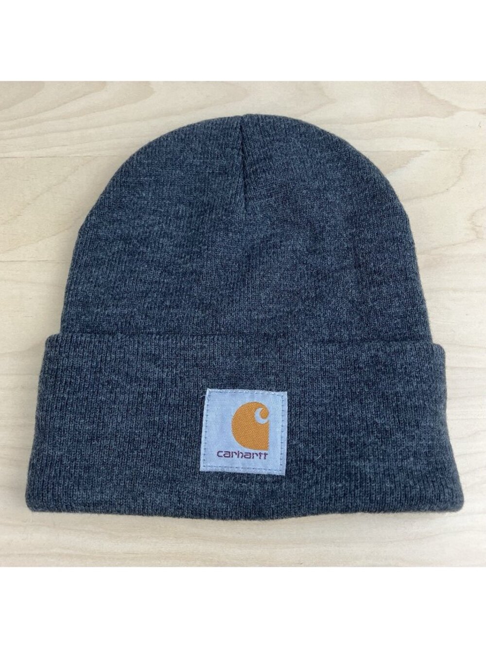 Carhartt A18 Winter Beanie Hat Cuff Dark Gray Patch Logo OSFA